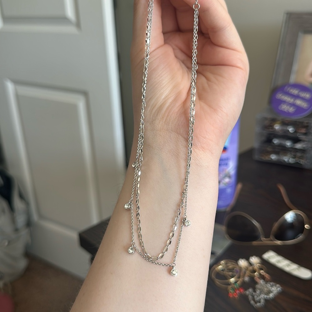 Cute double pura vida necklace